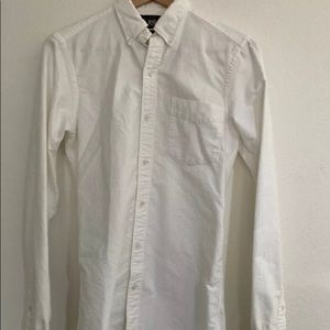 Men’s RRL Size XS White Oxford Shirt